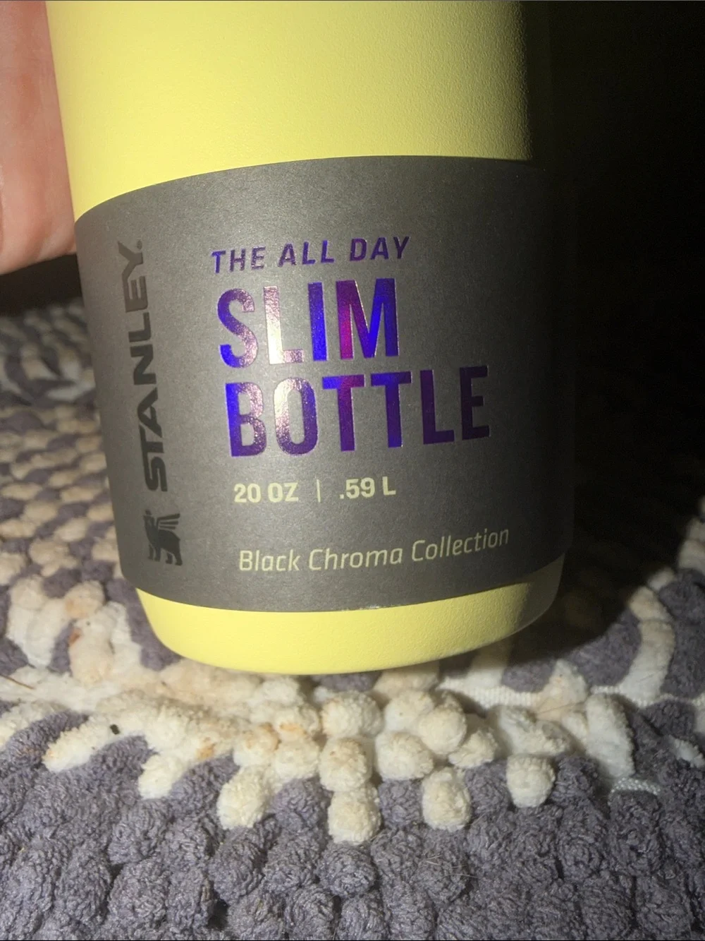 *NEW* Stanley Yellow & Light Blue The All Day Slim Bottle - 20oz.